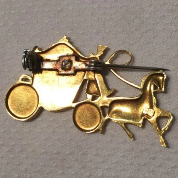 🌟HP🌟VTG Damascene Pin - Picture 6 of 6